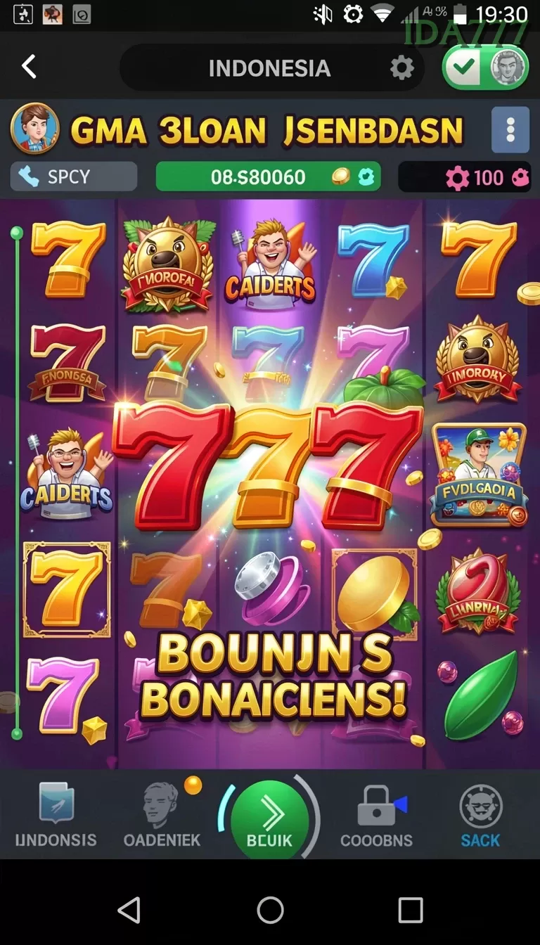 Cuplikan layar QQSLOT — pengaturan akun