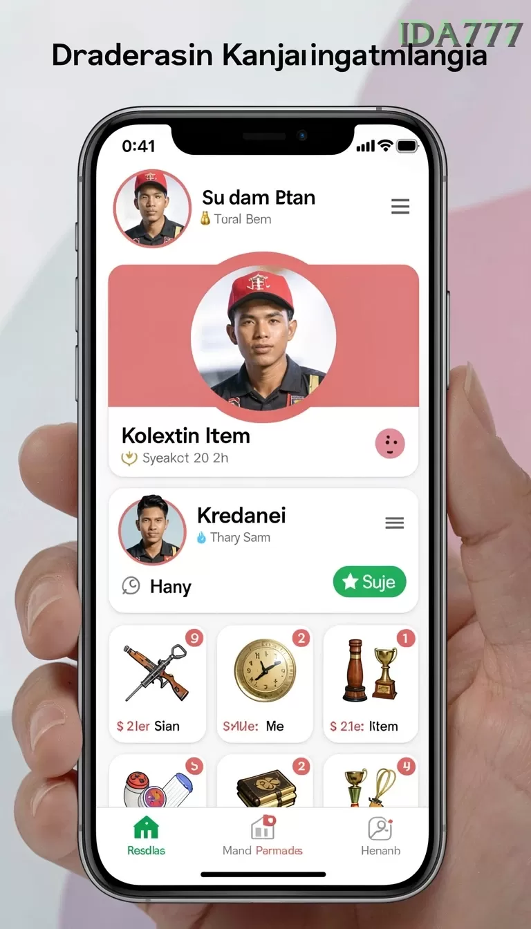 Cuplikan layar LONDONTOTO — menu navigasi