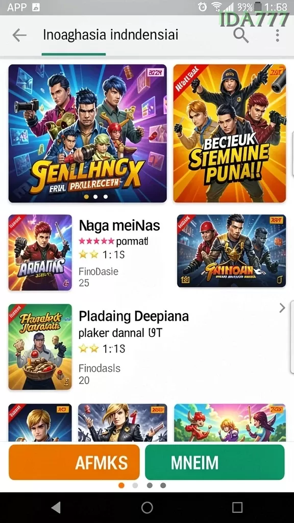 Cuplikan layar CADAS138 — halaman utama